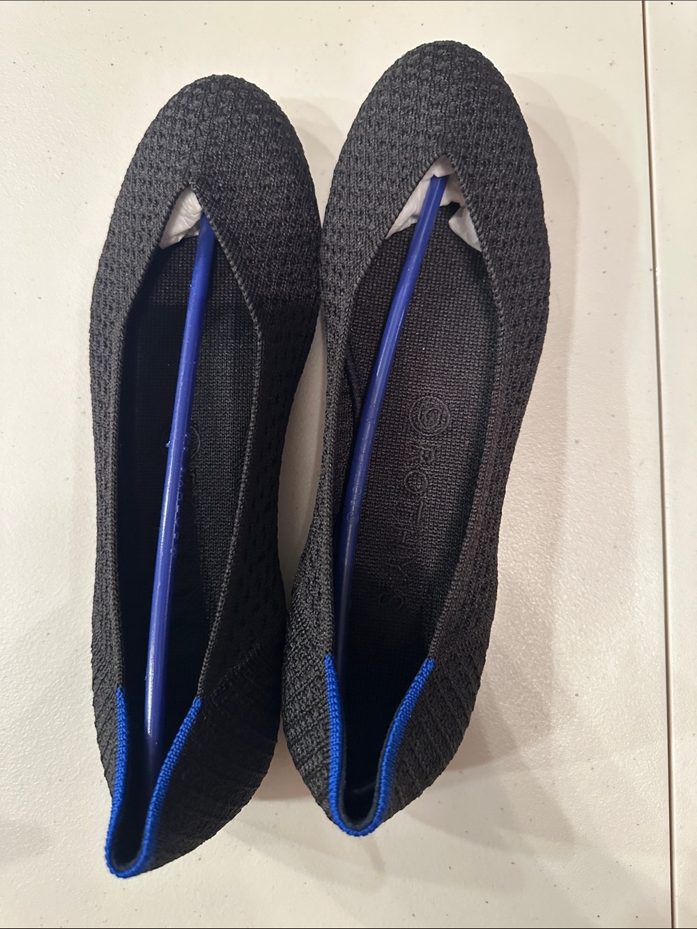 Rothy's Black Knit Flats